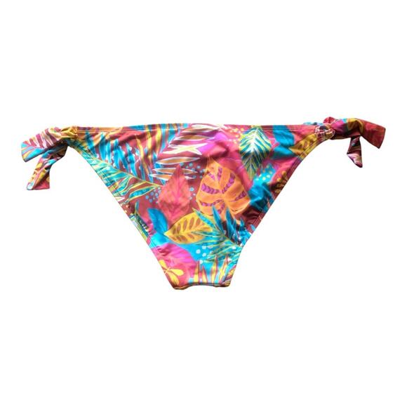 Bleu Rod Beattie NWT The Heat Is On Brief Tie Side Hipster Bikini Bottom Size 12 - Picture 5 of 13